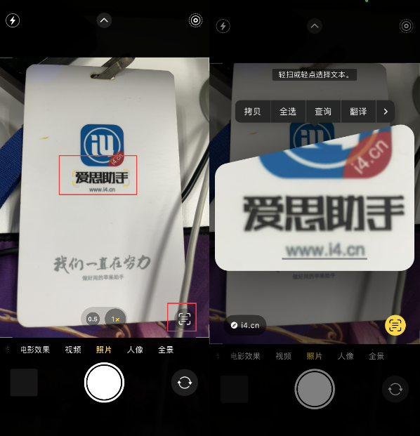 沙洋苹果手机维修分享升级iOS 16后如何通过相机翻译文本 
