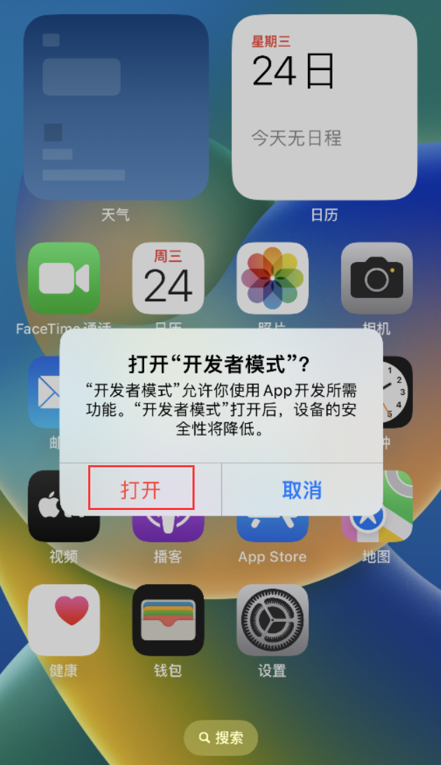 沙洋苹果手机维修分享如何打开开发者模式 