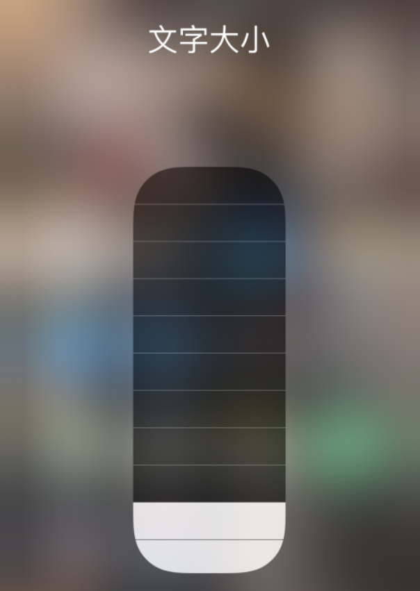 沙洋苹果手机维修分享小技巧：在 iPhone 控制中心快速调节字体大小 