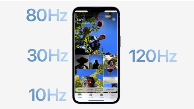 沙洋苹果14维修分享iPhone 14有高刷吗 