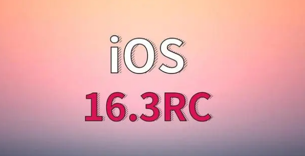 沙洋苹果手机维修分享iOS 16.3 RC版升级_iOS 16.3 RC版一键刷机教程 
